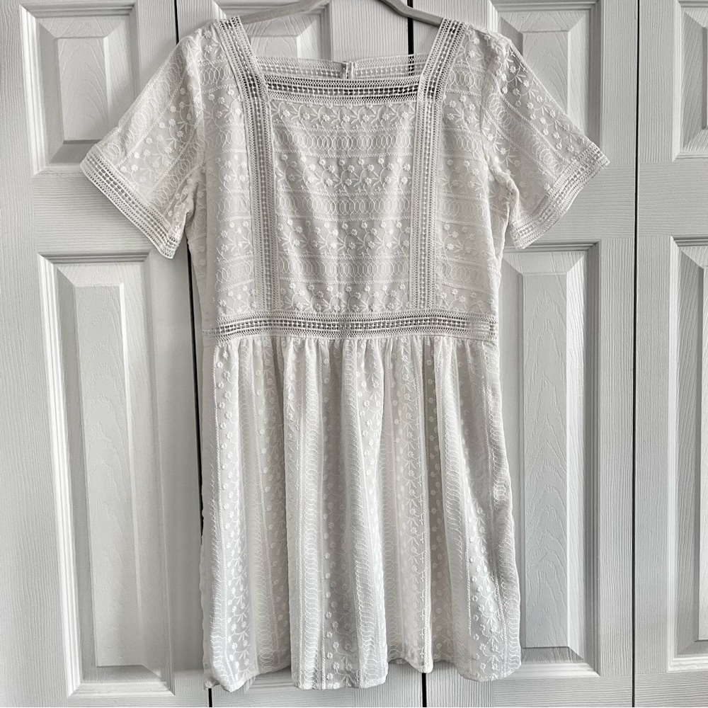 Abercrombie & Fitch Embroidered Dress